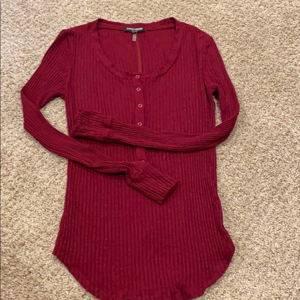 David Lerner long-sleeved top